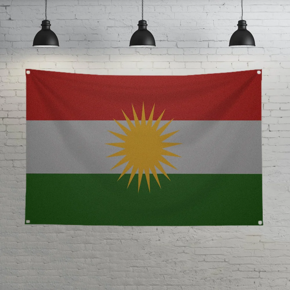 Kurdistan Garage Flag Outdoor Decorations Pride Home Decoration Flags Skateboard Beer Gay Pirate Party for You Fallout Turkey Em