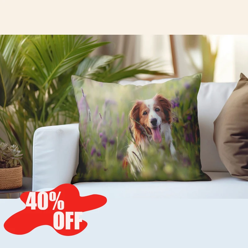 

Throw Pillow Custom Photo Cushion New Home Gifts Corporate Family Graduation Office Pillow Precious Memory Keepsake Body Pillow