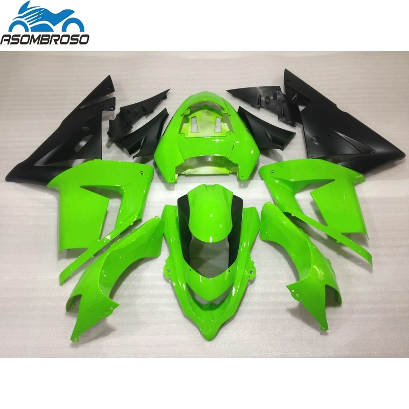 

Самые продаваемые детали кузова мотоцикла для Kawasaki Ninja ZX10R, комплект обтекателей 2004-2005, зеленый, черный комплект обтекателей zx10r 04 05 GU15