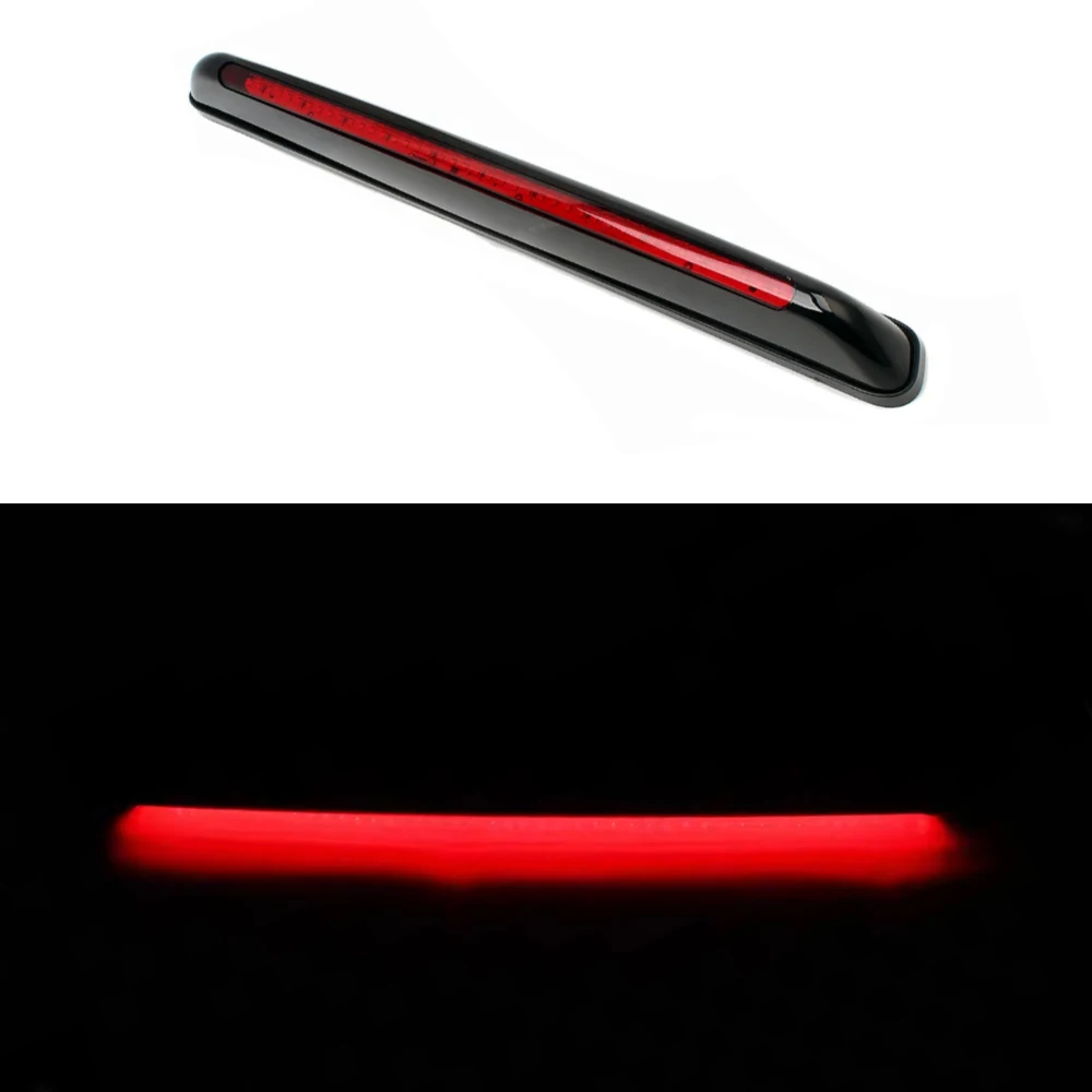 Red and Black Car Third Tail LED Brake Stop Light Car Accessories for Toyota Land Cruiser 4-door LC78 2007-2022