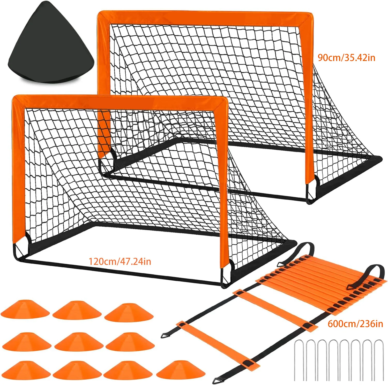 

Детские портативные футбольные ворота для заднего двора, складная тренировочная футбольная сетка, футбольные ворота, домашний и открытый футбольный матч, дверная рама