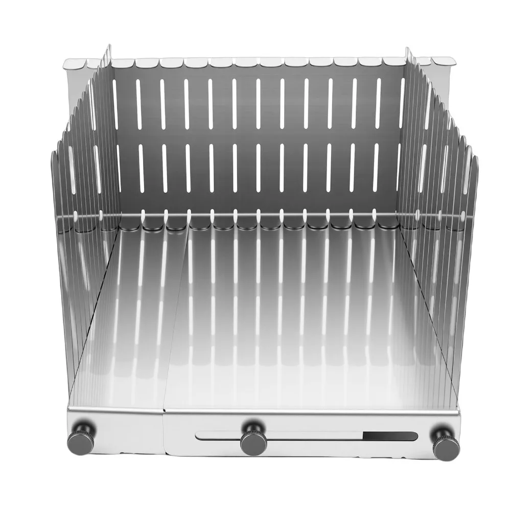 Stainless Steel Bread Slicing Guide Silver Easy Clean Toast Slicing Tool Convenient Adjustable Width