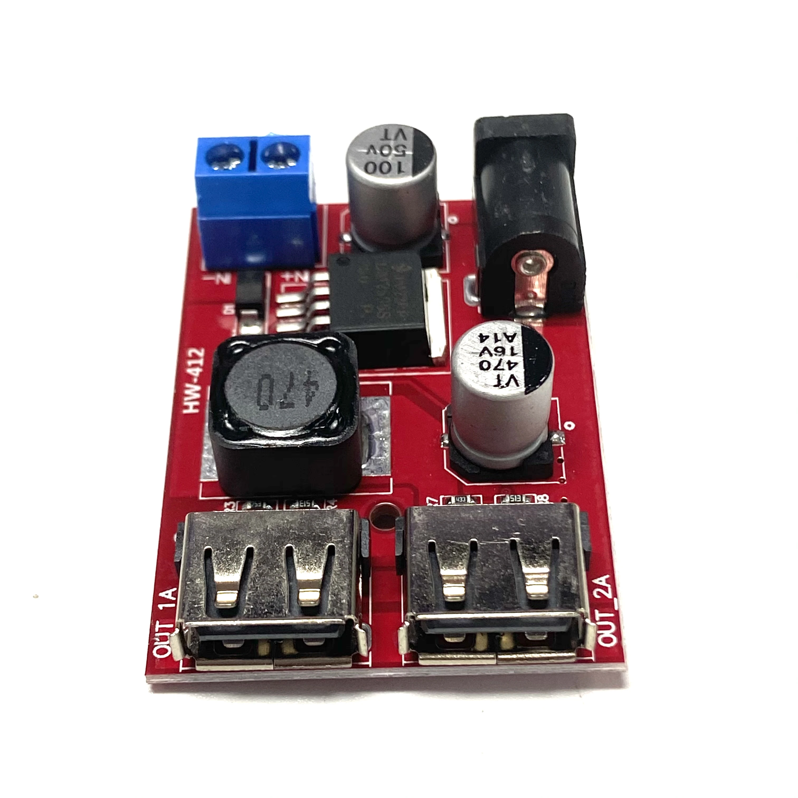 DC-DC Auto 9V/12V/24V/36V Naar 5V Buck Module Opladen Solar 3A Regulator (C6B4)
