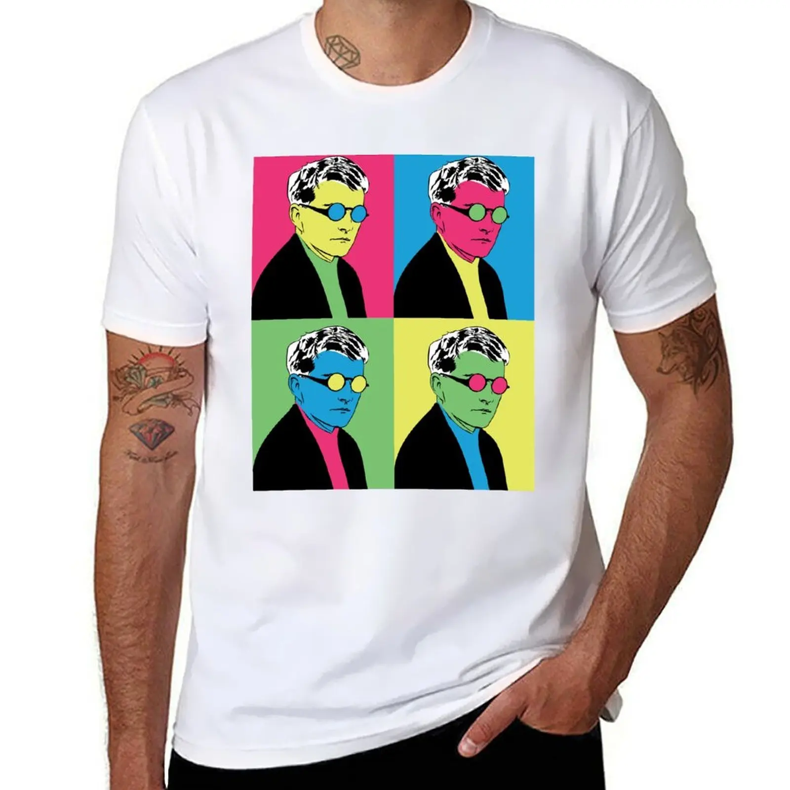 

Pop art Shostakovich T-Shirt man t shirts graphic t shirt personalised T-Shirt