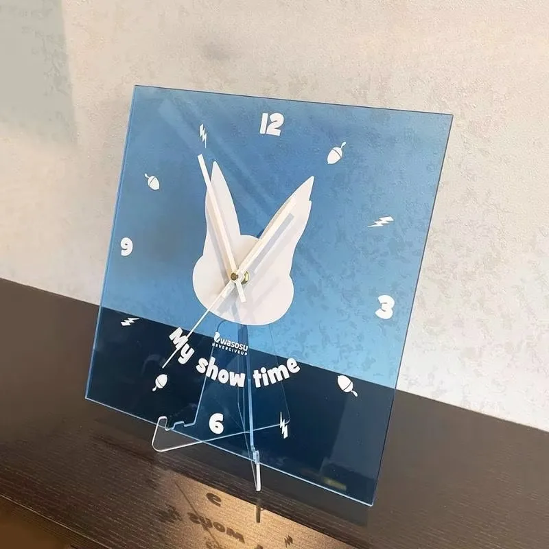 Nordic Pendulum Wall Clock Design Black Luxury Cat Living Room Wall Clock Modern Bedroom Cute Reloj Pared Decor Items Home