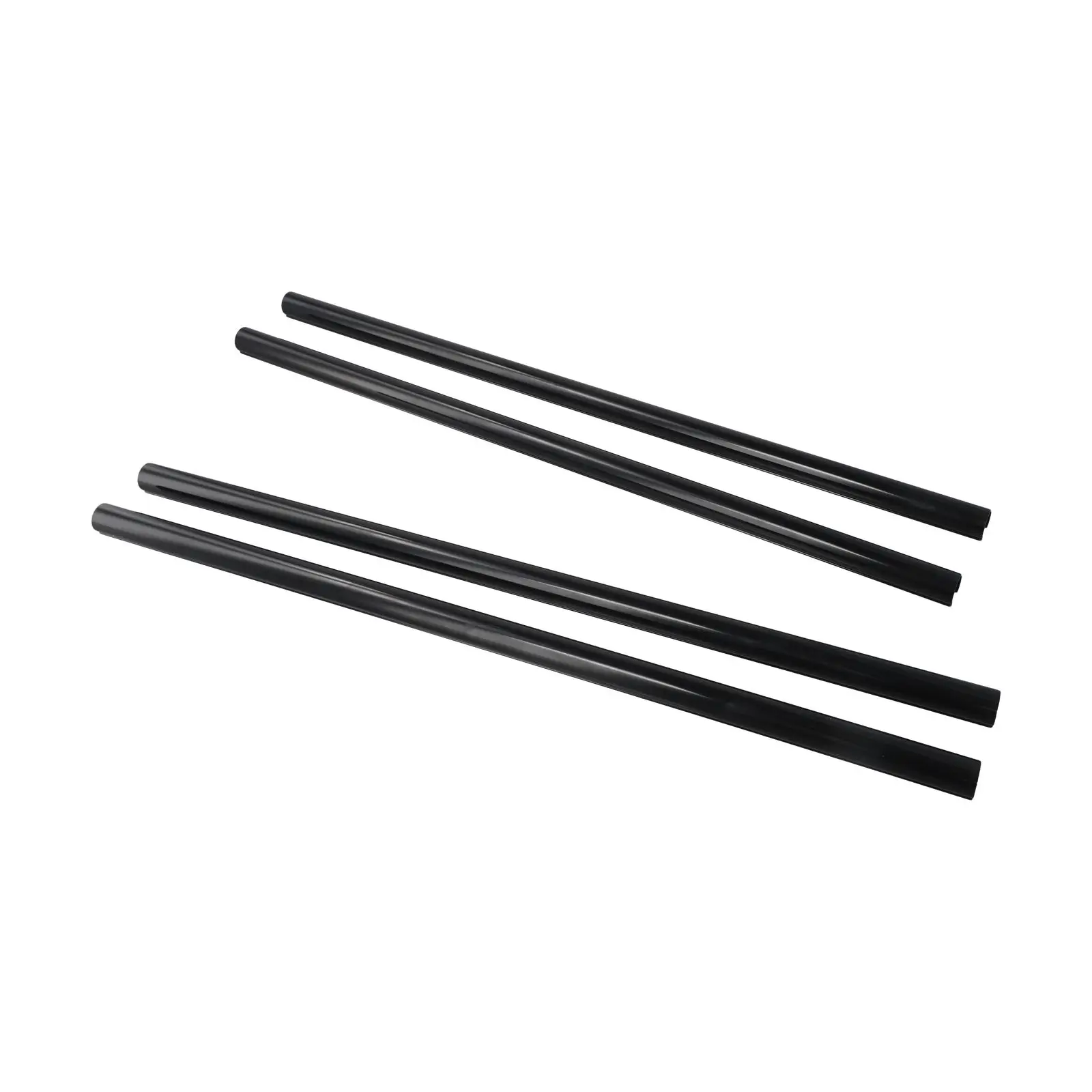 4 Radiator Pipe Covers Plastic Construction for 15mm Pipes Cuttable Design Enables for custom Fit for 200mm 300mm or 500mm Pipe