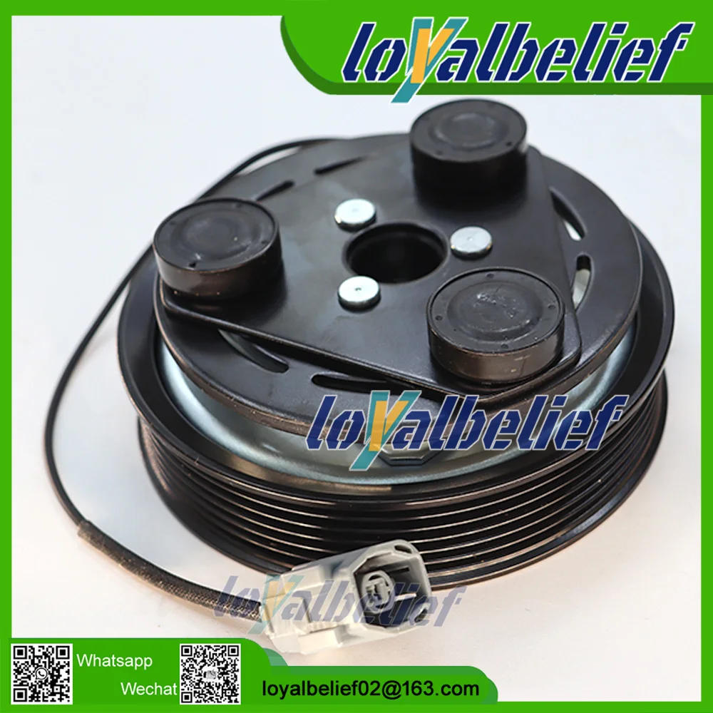 AC Compressor Clutch Pulley For MAZDA 3 BL 1.6 H12A1AX4EY BFF461450 H12A1AS4EY BBP261450A BP4K61K00B BP4K61K00A BP4K61450D