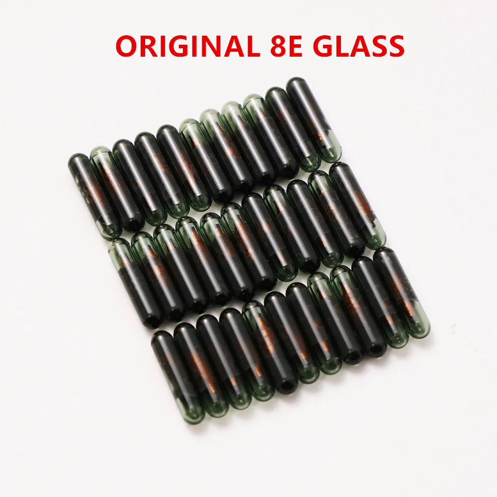 1PCS 2PC Original 8E Glass Chip TP32 ID8E Auto Transponder Chip Key Blank Car Key Chips Fit for Audi Remote Car Key