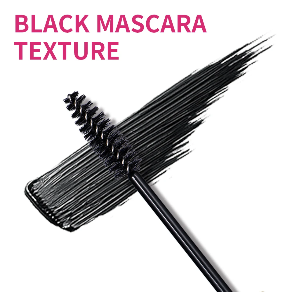 Mascara peptidique noir, construction plus longue, longueur des cils, pour aider à la croissance des cils, soin nourrissant, maquillage plus fort et épais