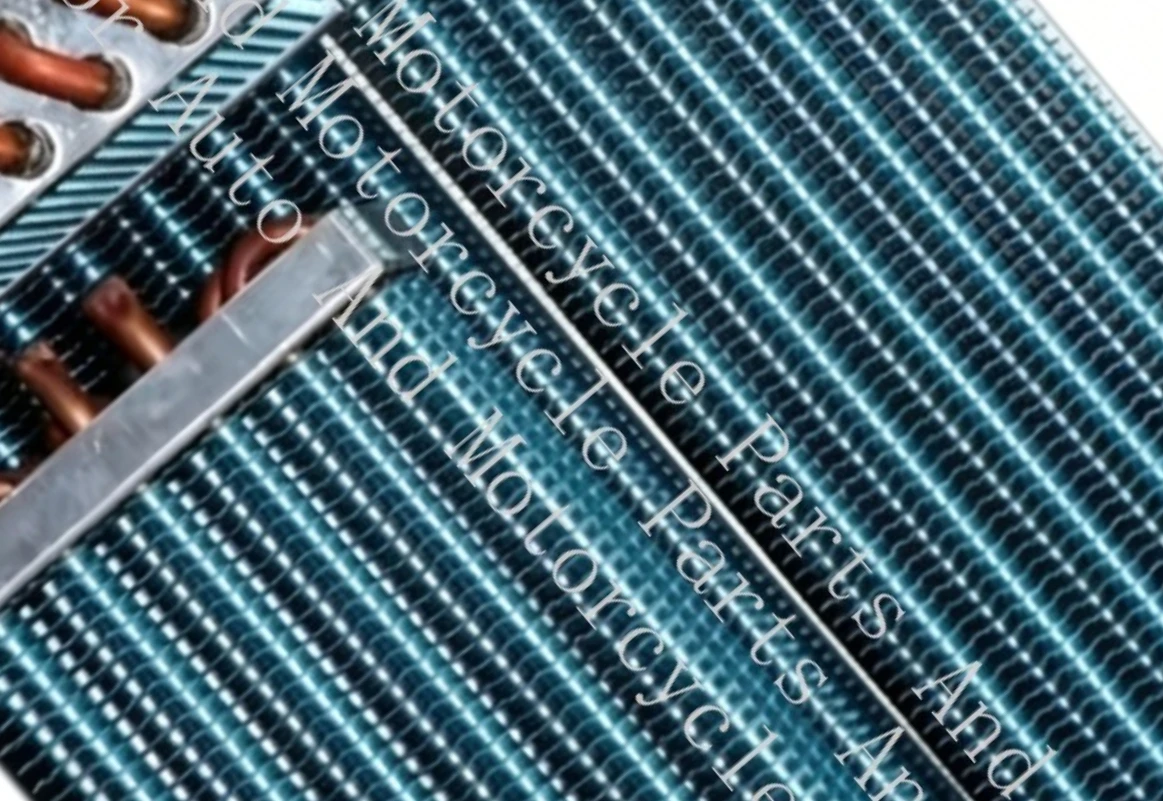 high quality Copper Tube Aluminum Fin Evaporator Condenser Radiator Refrigerator Freezer Refrigeration Equipment 2*6*300MM