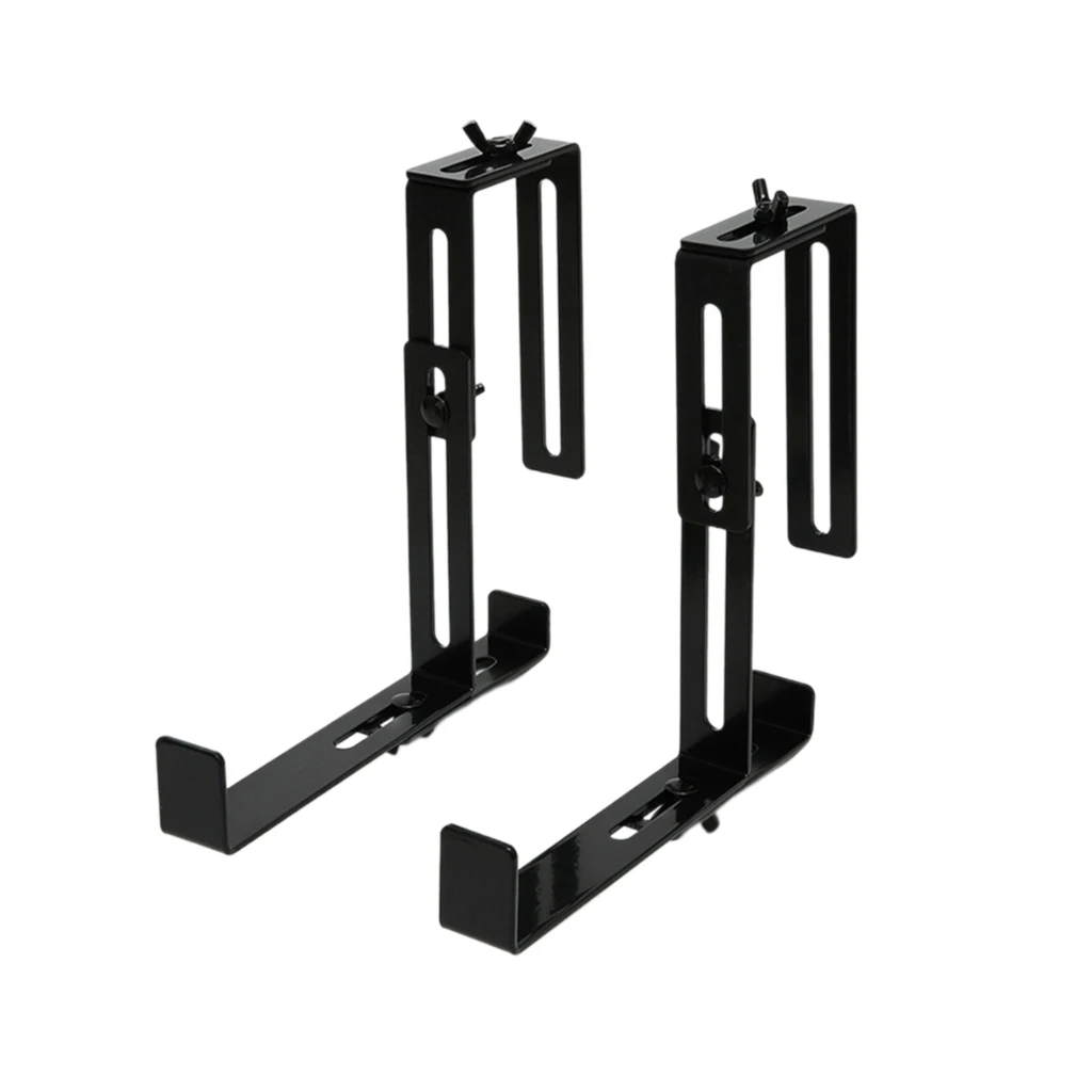 

Balcony Flower Pots Holder Carbon Steel Plant Holders Space Efficient Garden Pots Hanging Kit for Outdoor Use