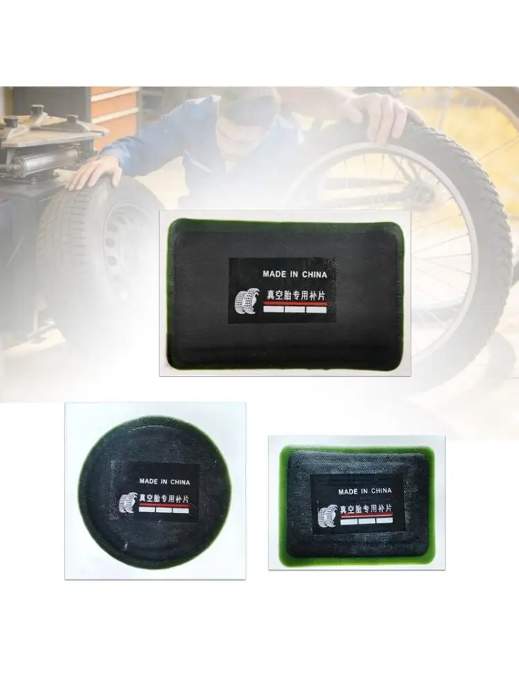 AliExpress NONE 10Pcs Heavy Duty Tire Patches For Truck Car Motorcycle Scooters Bike Tubeless Tube Tire Repair With Rubber Material D7YA