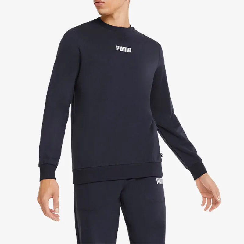 

PUMA Натуральная весенняя новая мужская минималистичная спортивная толстовка с длинными рукавами 849575-43