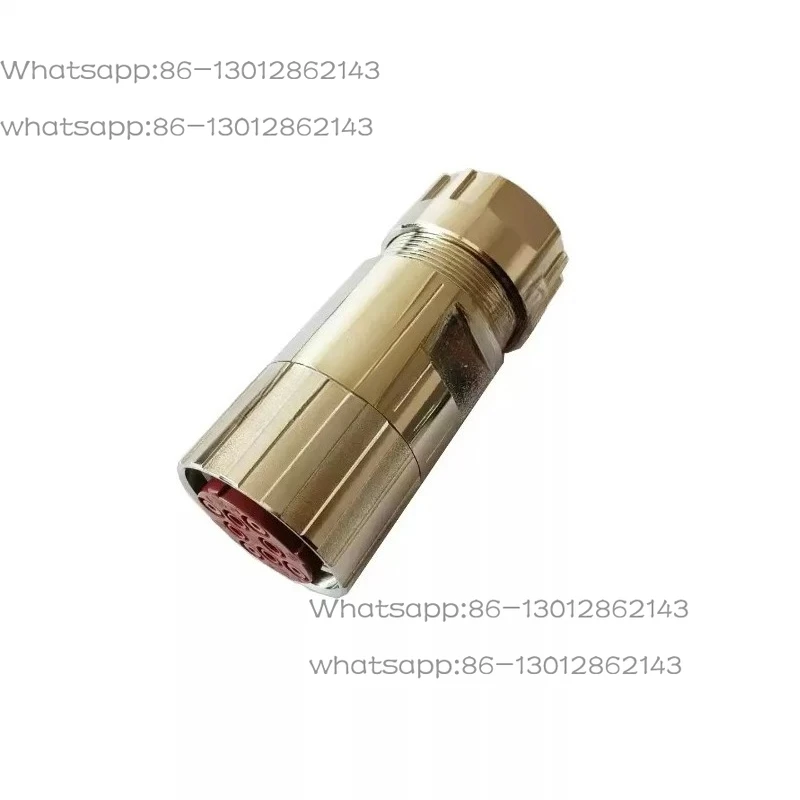 Power plug M40 8-pin bent male socket 6-hole power cord 6fx2003-0lu10