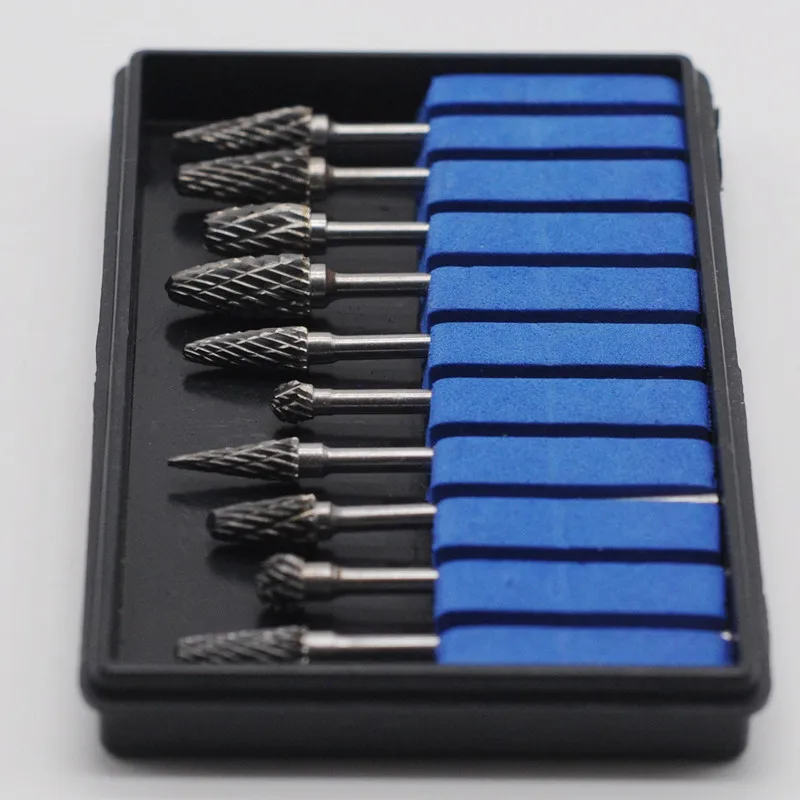 

Dentist Tungsten Steel Burs 2.35mm Drills Nitrate Material Polishing Tools