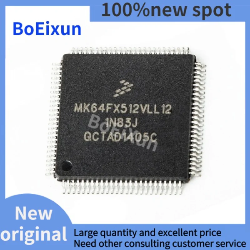 1 Pieces MK64FX512VLQ12 LQFP-144 MK64FX512 Microcontroller Chip IC Integrated Circuit Brand New Original Free Shipping