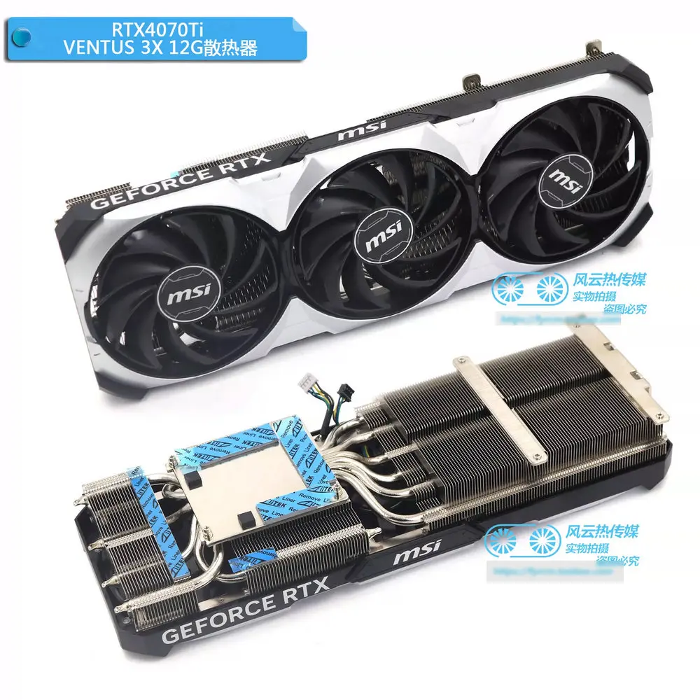 New the Cooler Radiator for MSI RTX4070 RTX4070ti SUPER VENTUS 3X Graphics Video Card