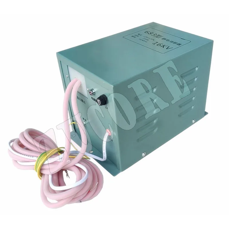 16KV 250W 정전기 제거기 오일 변압기 가방 제작 기계 필름 종이 부직포로 정전기를 제거합니다.