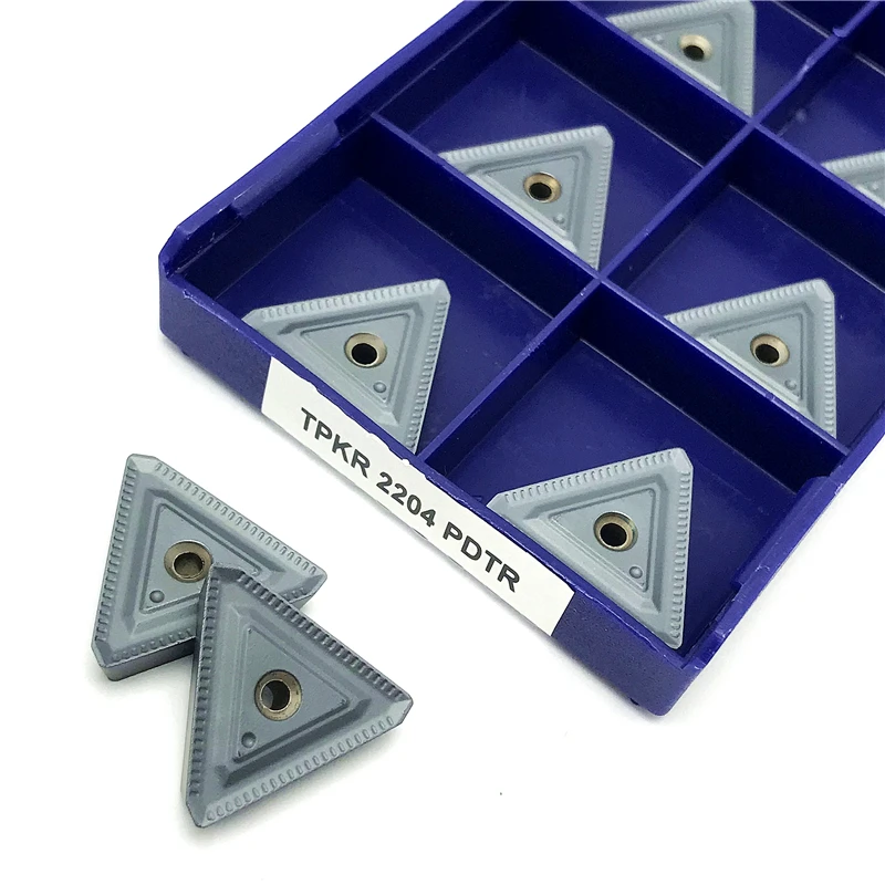 TPKR1603 TPKN1603 PDTR LT30 Bên Ngoài Dụng Cụ Xoay Cắt Carbide Lắp TPKR 1603 Kim Loại Dụng Cụ Mài Dao Biến Lắp CNC Công Cụ