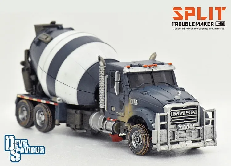 Devil Saviour DS01 Mixmaster Builders' 8 Combinazione Action figure Collezione di giocattoli per ragazzi