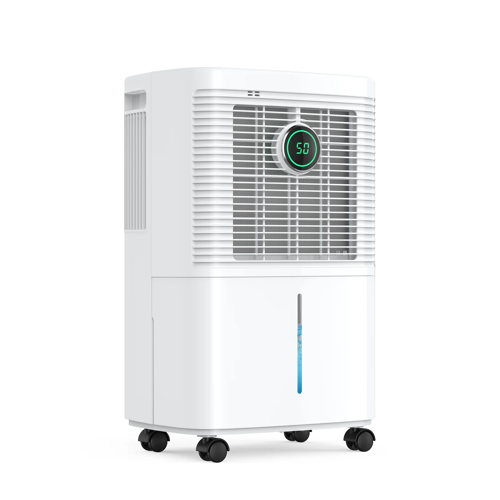 Image of Ateroll Luftentfeuchter 16L/Tag, 36db quiet elektrischer Raumlufttrockner mit Kindersicherung, leistungsstarker Feuchtigkeitsabsorber für Zuhause, Badezimmer, Schlafzimmer, WC, Innenräume