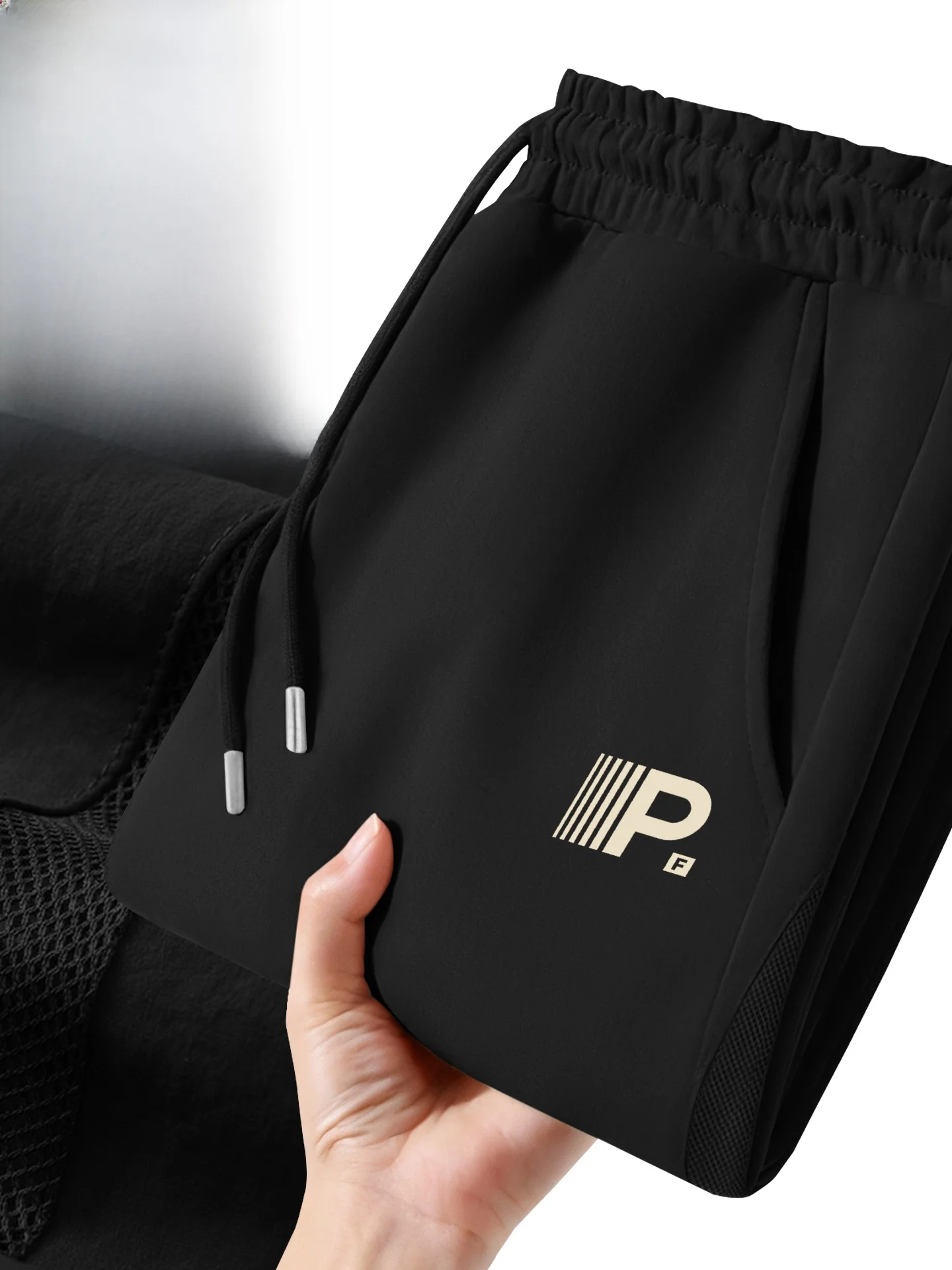 

Men's Casual Pants Breathable Me Straight Leg Summer Loose Comfortable Polyester Fiber Youth Faion Brand