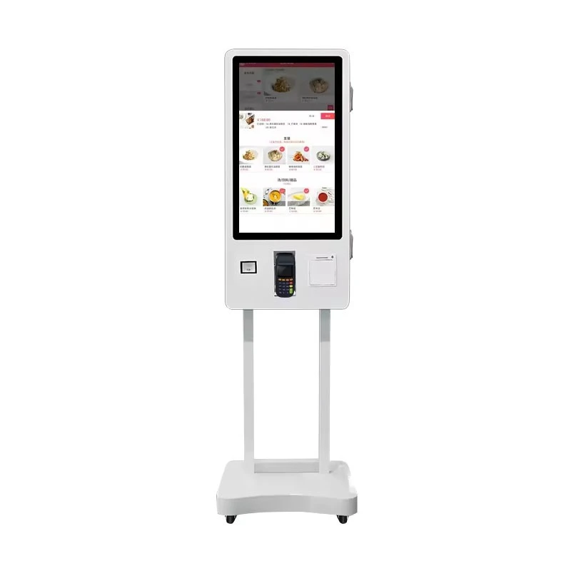 Touch self-service ordering machine Vertical scan code Order receipt Self-service settlement Cash register Order service kiosk