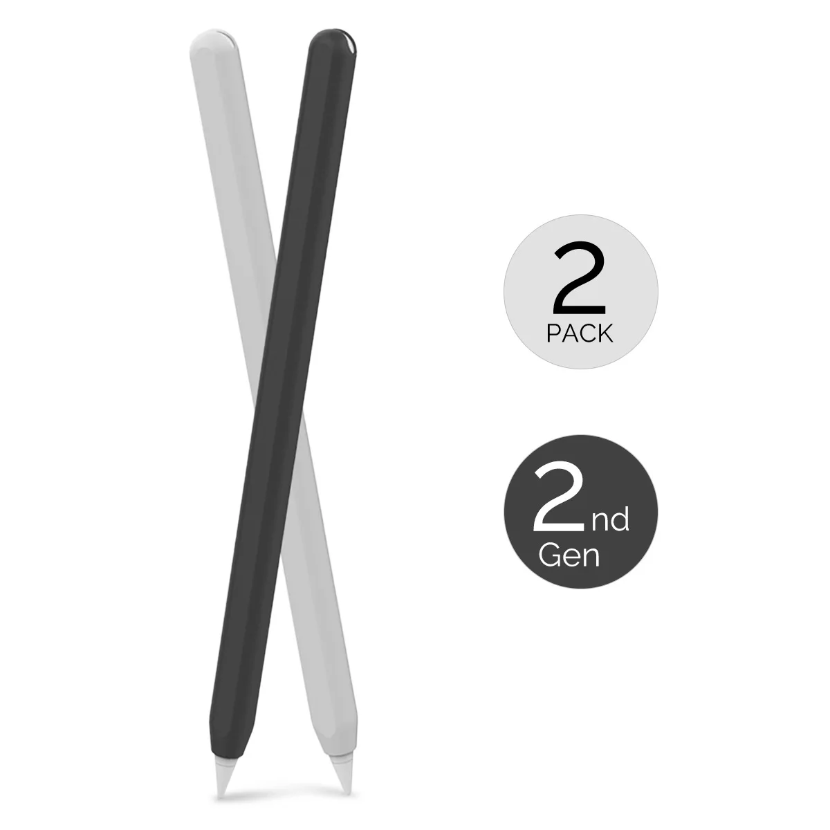 For Apple Pencil Pro 2 Case 2 Pack Ultra Thin Case Silicone Skin Cover Protective Cover iPad Pencil Case