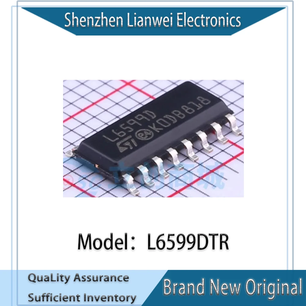 100% New Original L6599D L6599DTR IC Chipset SOP-16 #1