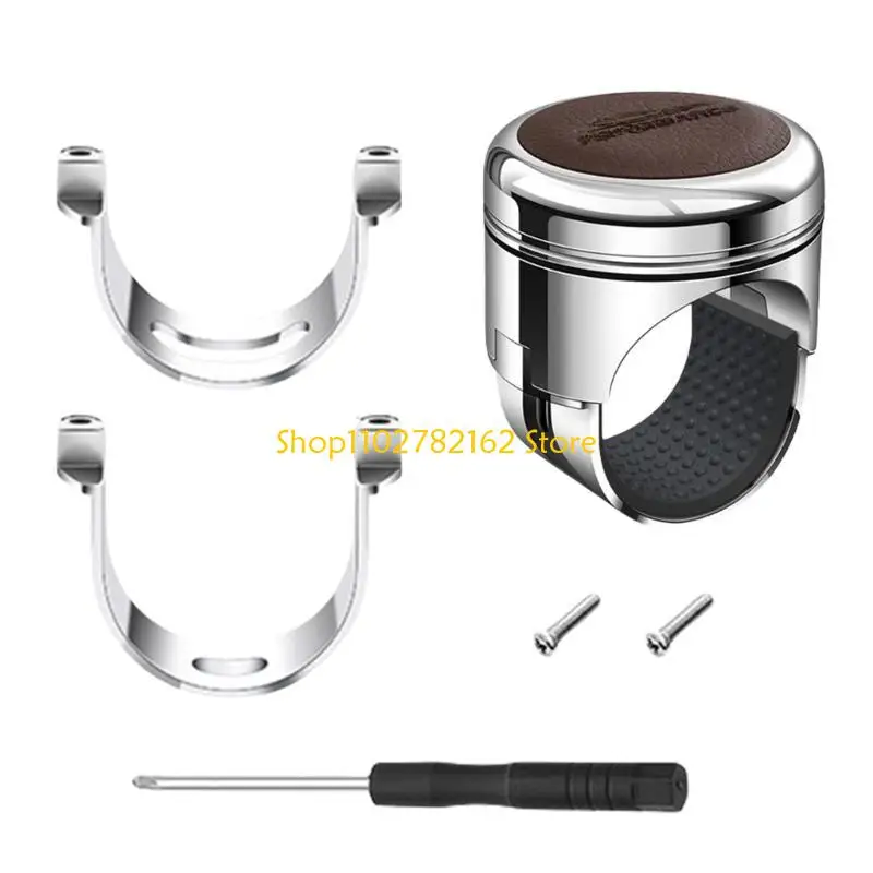 

547B Metal Bearing Knob Car Steering Wheel Knob for Car SUV Vehicle Spinner Rotary Suicide Knob Power Handle Spinner Balls