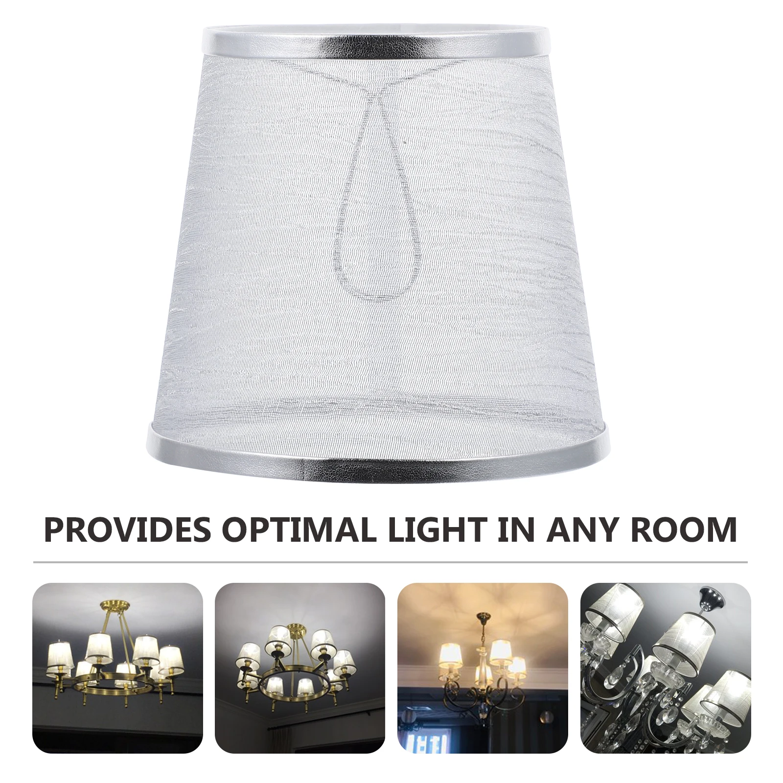 

Fabric Lampshade Premium Material Pleated Ceiling Cloth Shades for Pendant Unique