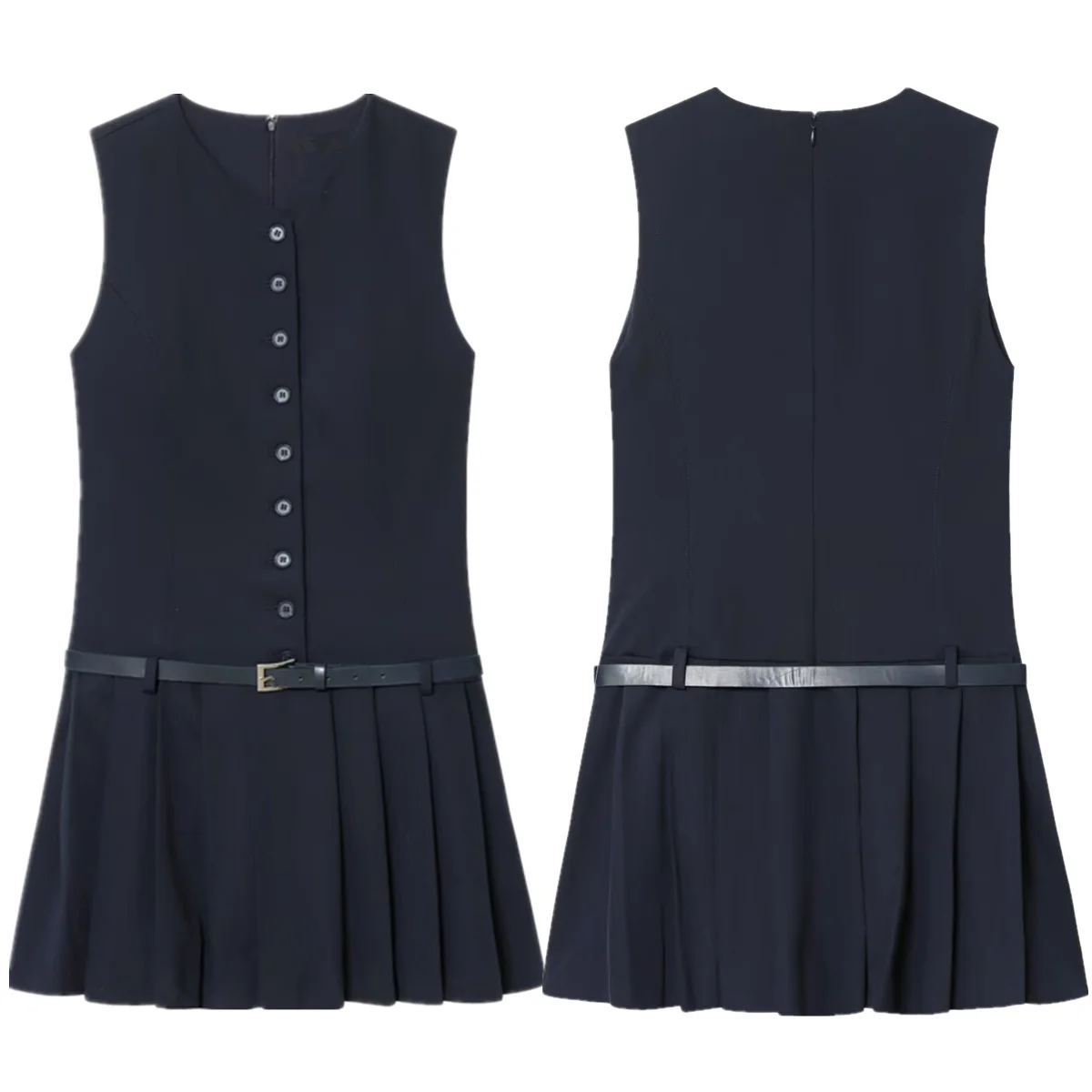 

Jenny&Dave 2026 Minimalist Black Commuter Suit Dress Women SIngle Breasted Mini Dress Elegant Party Dresses Vestidos Womens Dres