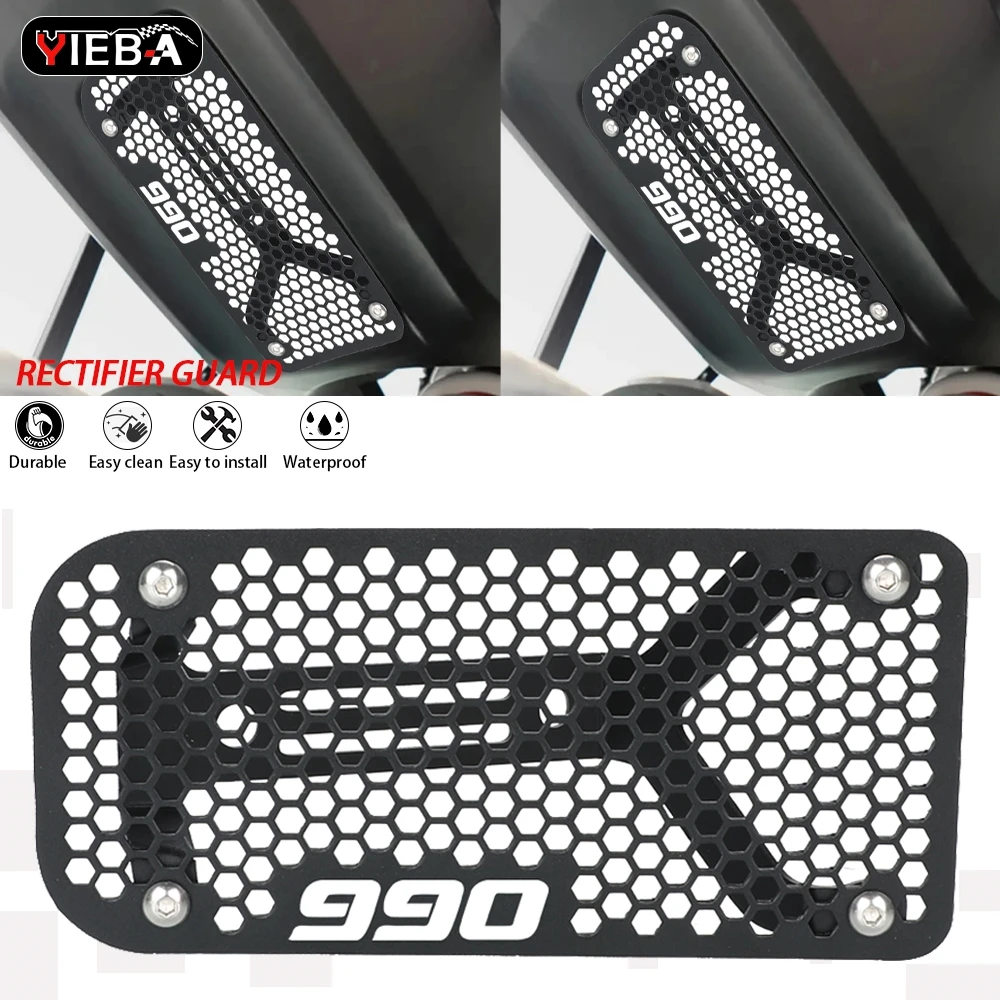 

Motorcycle Accessories Rectifier Guard For KTM 990 Duke / DUKE990 2024 2025 2026 Rectifier Grille Guard Cover Protector Grill