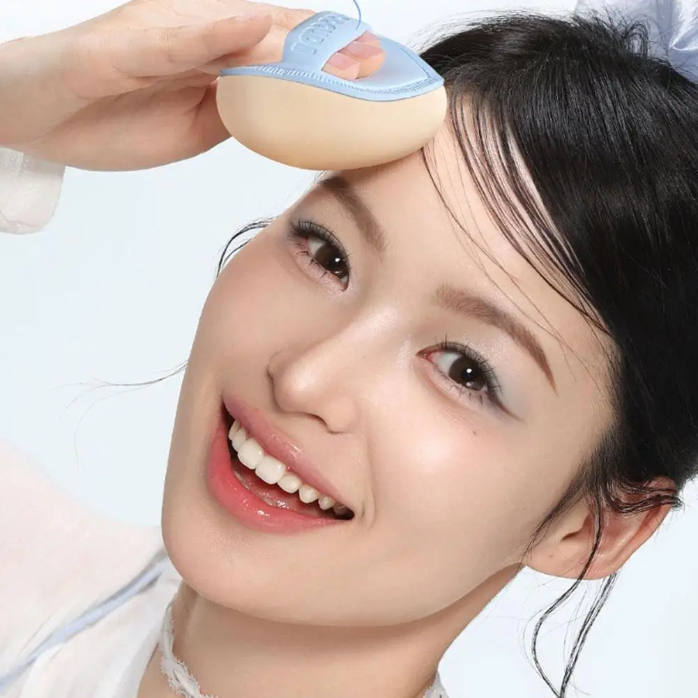 Marshmallow Cushion Powder Puff Foundation Liquid Special Makeup Clear Base Makeup เหมาะสําหรับใช้ทั้งแบบแห้งและเปียก ﻿   7I4