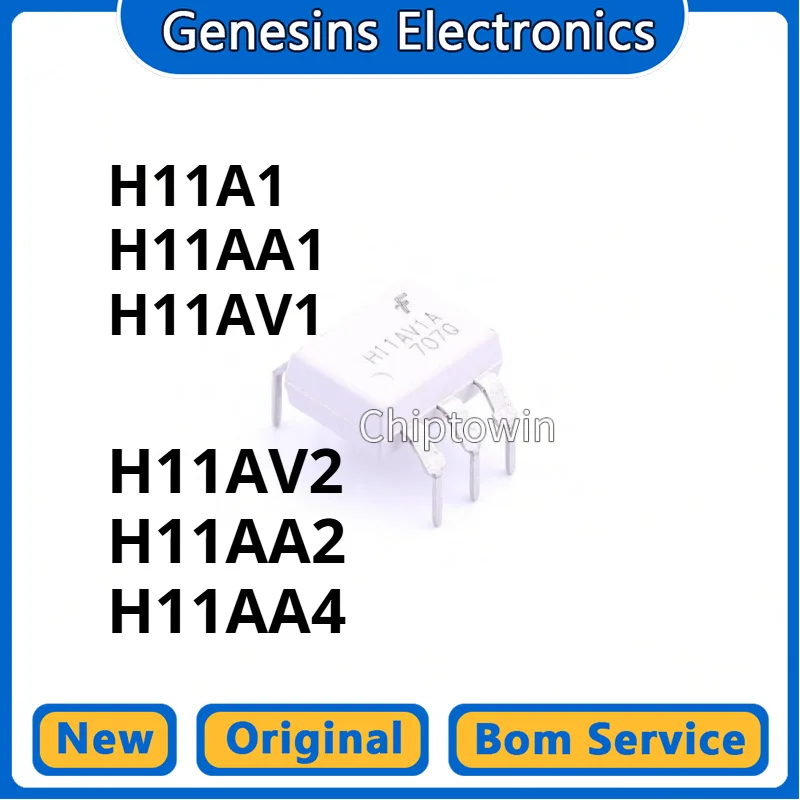 5/50/500 pcs H11A1 H11AA1 H11AV1 H11AV2 H11AA4 H11AA2 DIP-6 Optocoupler W7