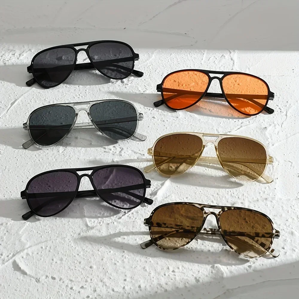 1pc - 패셔너블한 안경, 여행에 적합, 패셔너블한 디자인, 데일리 착용에 적합, 완벽한 선물이 될 수 있습니다.