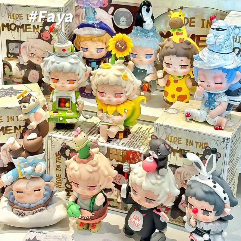 

Genuine FAYA Sprouting in Time Series Blind Box Desktop Ornament Trendy Collectible Figure Doll Gift for Girls Collectible Glue