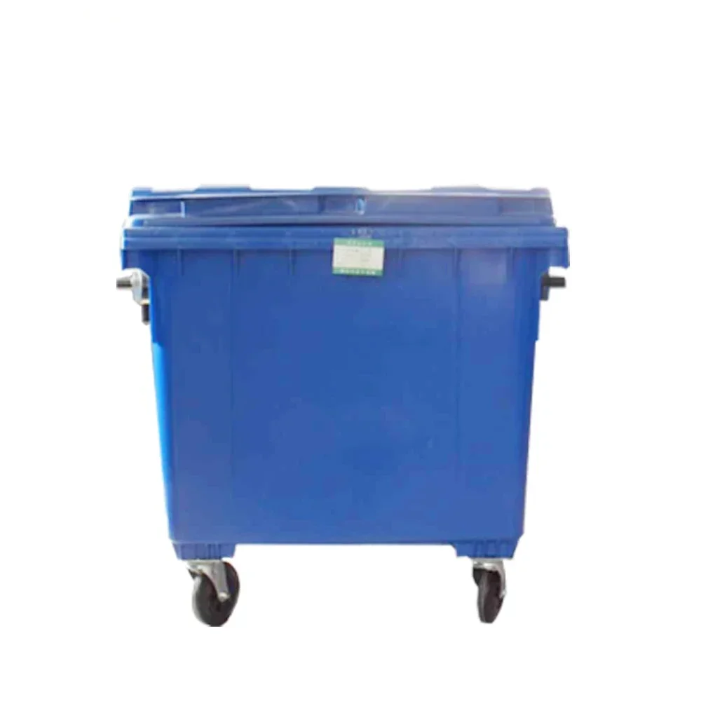 Large Outdoor Use Industrial for 660 Liter Plastic Garbage Bin