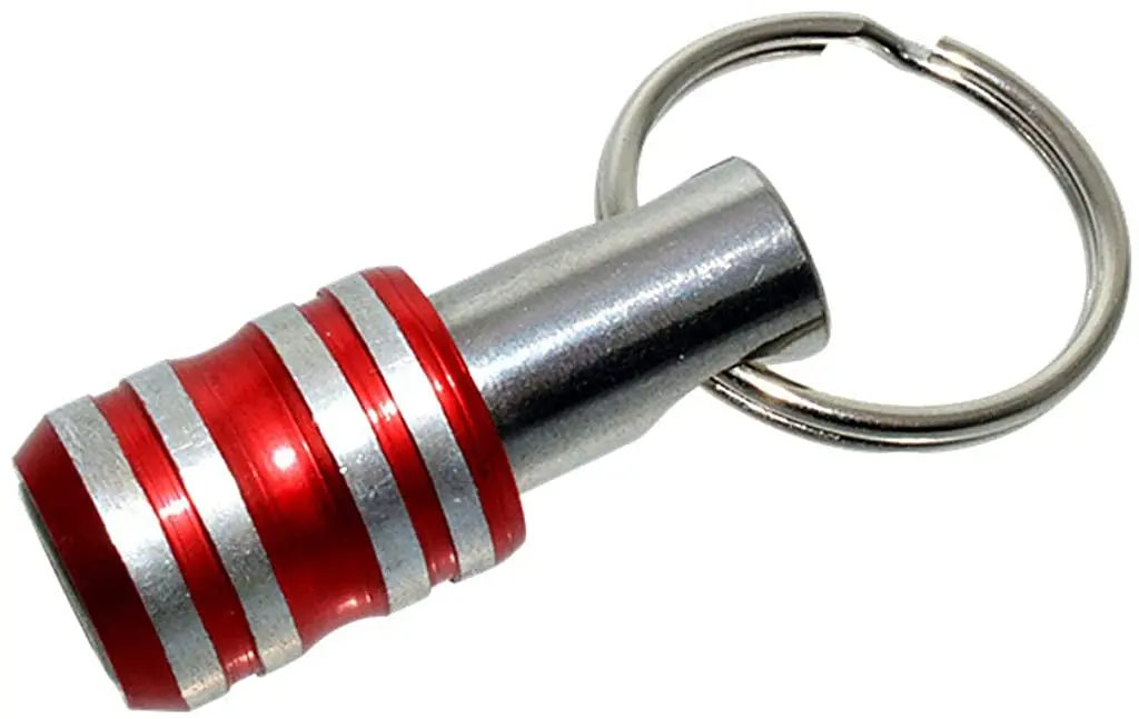 1pc 1/4 Inch Hex Shank Screwdriver Bits Holder Extension Bar Drill Screw Adapter Quick Release Keychain Screwdriver Bits Holder