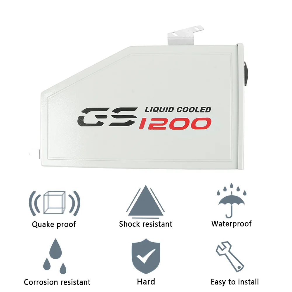 Cho Xe BMW R1250GS Adv R 1250 GS R1200GS/Phiêu Lưu LC GS1200 2013-2023 Xe Máy Hộp Dụng Cụ Nhôm Phía Bên Trái chân Đế Ốp Lưng Hộp Đựng