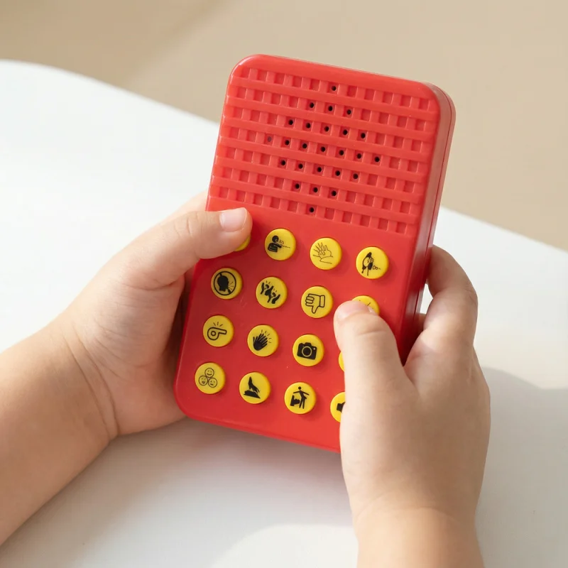 الجدة ضغط صندوق الصوت لعب للأطفال البالغين شخصية صوت مولد الصوت المزحة الموسيقى اللعب جو الصوت