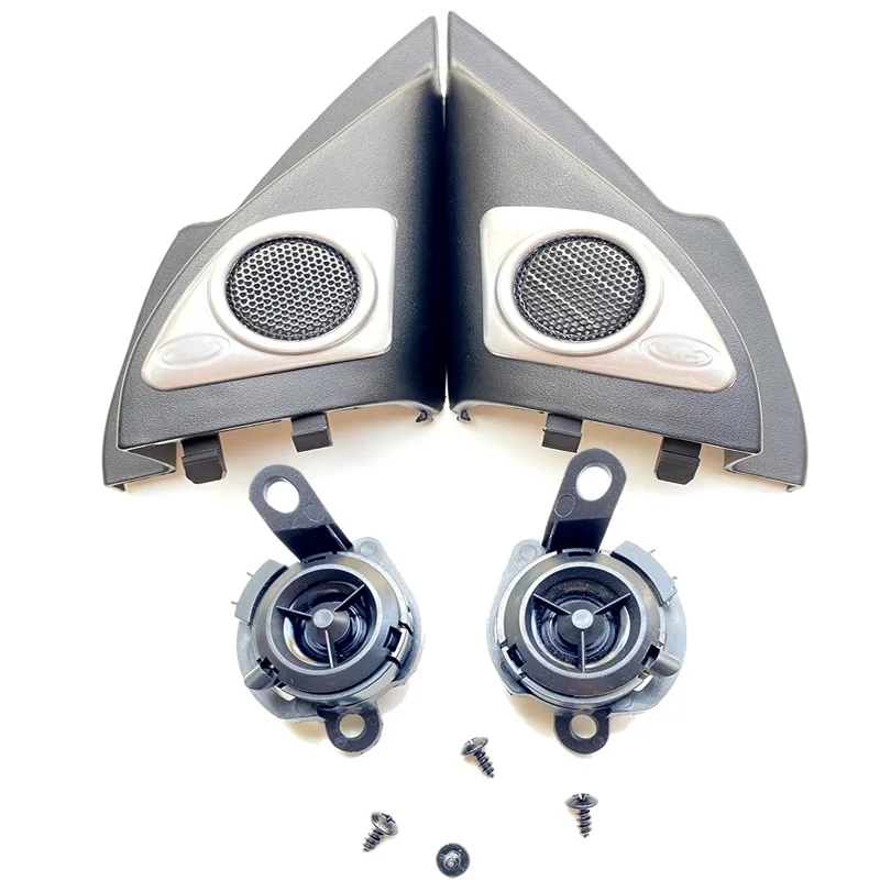 Auto Horn Abdeckung Hochtöner Abdeckung Panel Speake Für Mitsubishi Lancer EX Auto Zubehör Hochtöner Kabelbaum Sockel 1 stücke – Detail 1