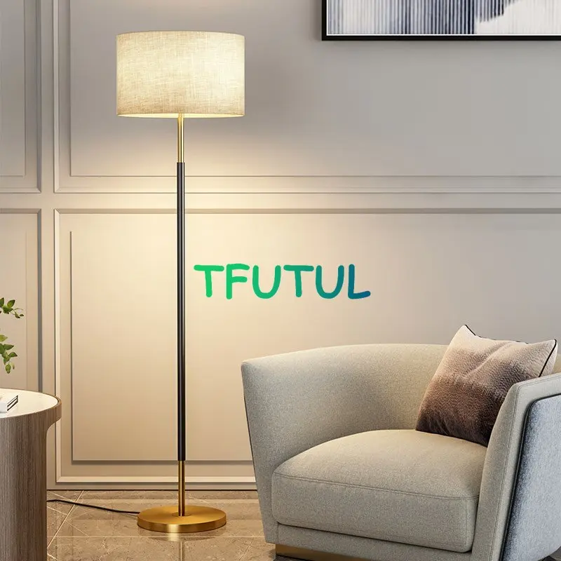 

Scandinavian Living Room Sofa Remote Control Dimmable Led Floor Lamps Bedroom Bedside Lamp Study Reading Lights Home Decor