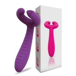 G-Spot 3 Motors Dildo Vibrator for Women Clit Stimulator Anal Vagina  Double Penetration Massager Penis Sex Toys for Couples