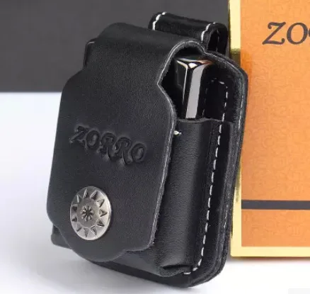

Чехол ZORRO из натуральной кожи высшего качества, ретро-стиль, ручной работы, для обычных и универсальных зажигалок.