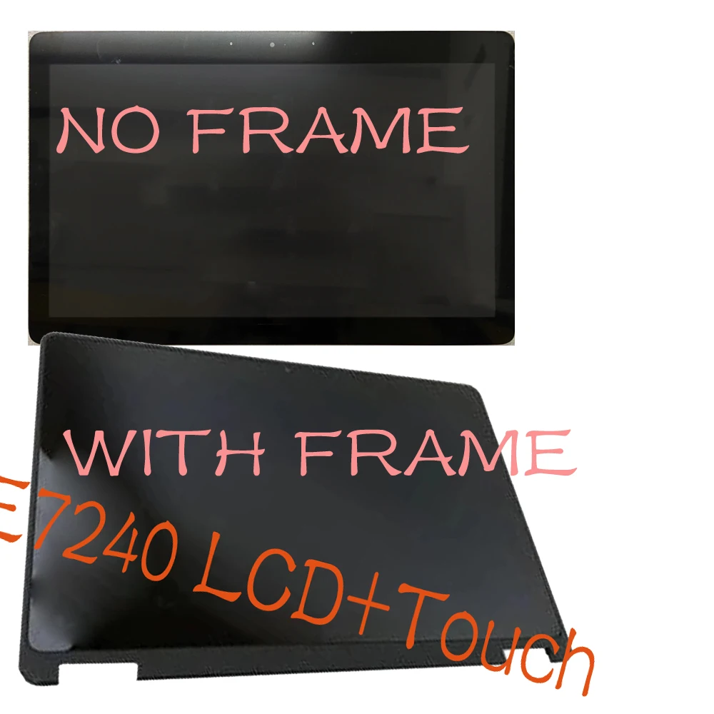 12.5 "lcd para dell latitude e7240 display lcd montagem da tela de toque 1920*1080 tela lcd fhd