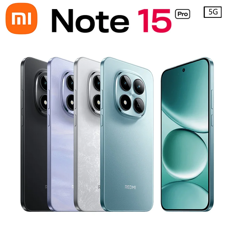 Brand new Original Redmi Note 15 Pro 5G Dimensity 7400-Ultra 50MP Camera OIS 6.83