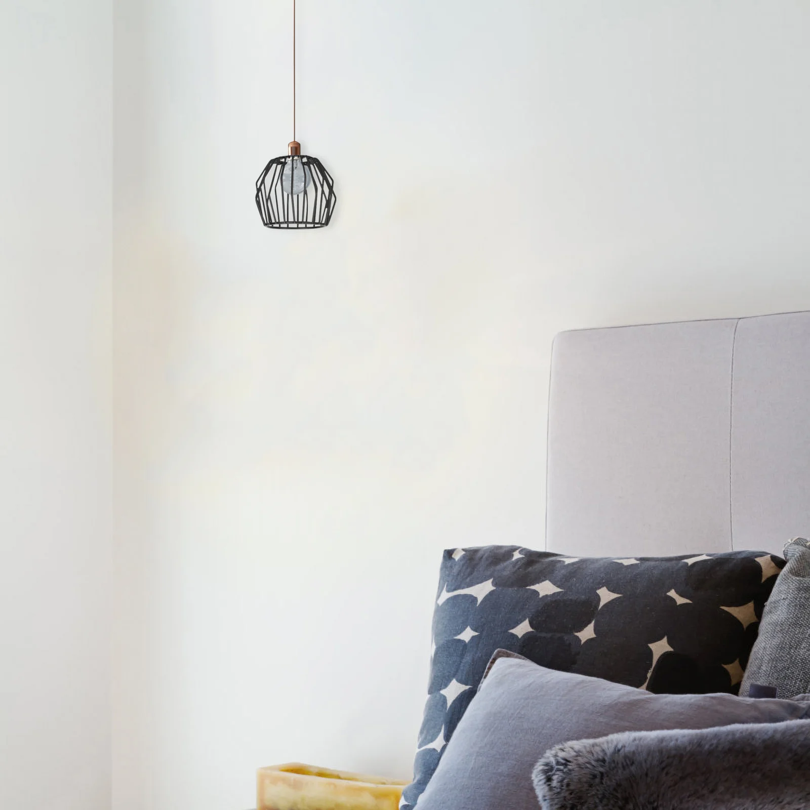 

Wrought Iron Lampshade Retro Pendant Cover Black Metal Shade For Hanging Lamp Chandelier Decorative Lighting Accessories