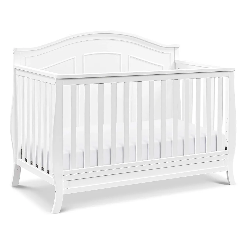 

DaVinci Emmett 4-in-1 Convertible Crib in White, Greenguard Gold Certified