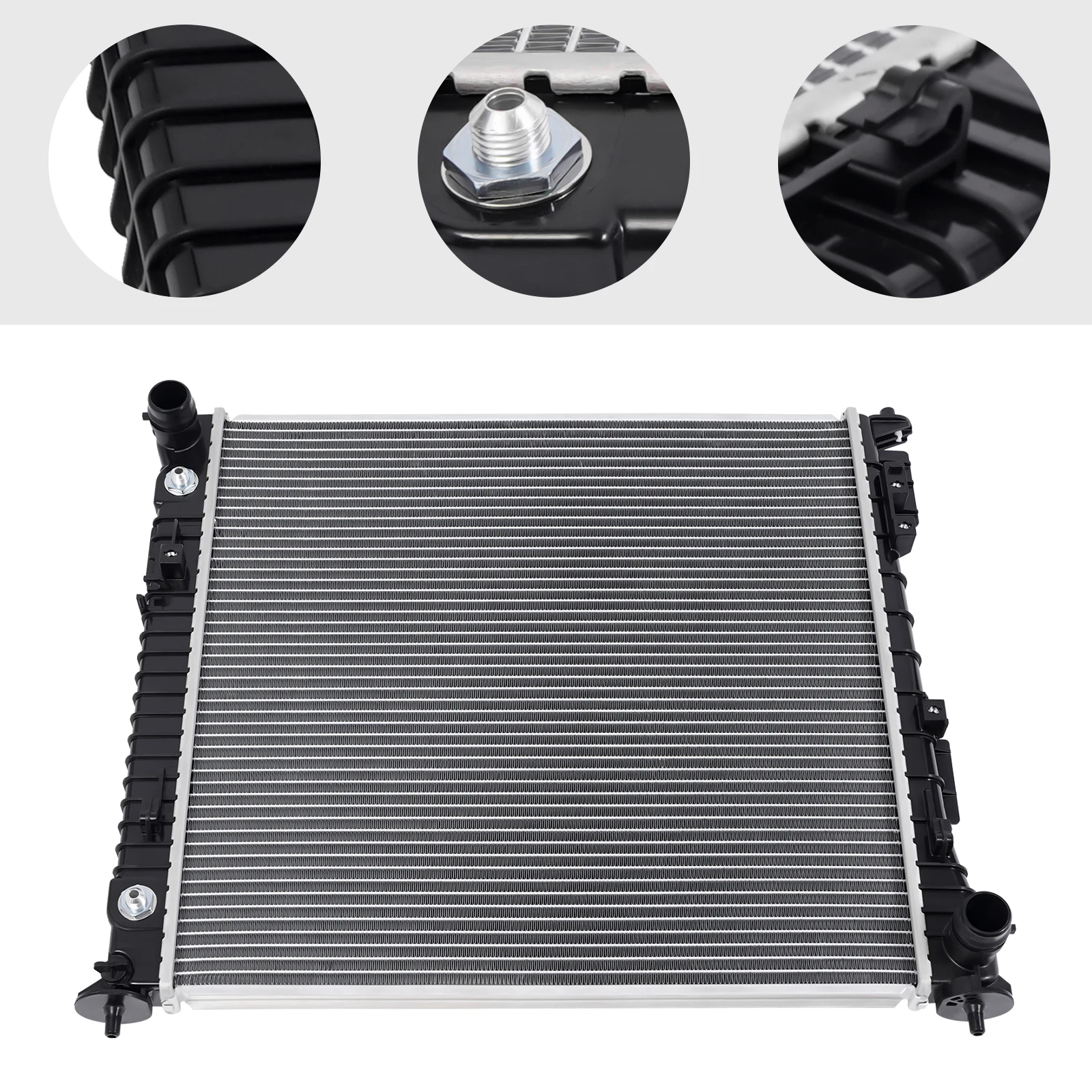 

Радиатор, радиатор с отверстиями для охлаждения трансмиссионного масла, радиатор-охладитель воздухозаборника для Hyundai Santa Fe/Kia Sorento 21-23